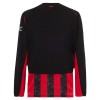 Camisola AC Milan Manga Comprida Homen Equipamento 1ª 2025-26